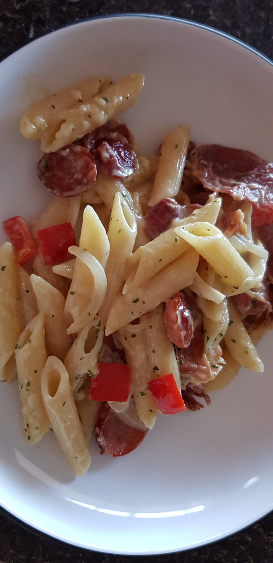 Kransky penne